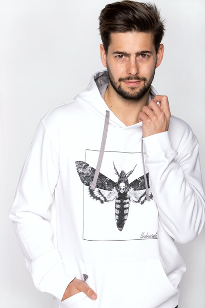 Hanorac cu buzunar marsupiu UNDERWORLD unisex Night Butterfly