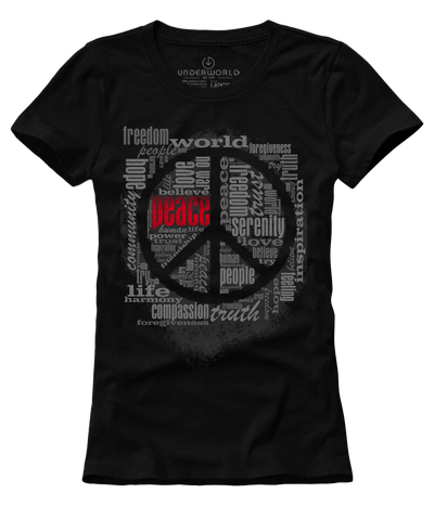 T-shirt femeie UNDERWORLD Peace