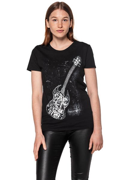 T-shirt femeie UNDERWORLD Guitar machine